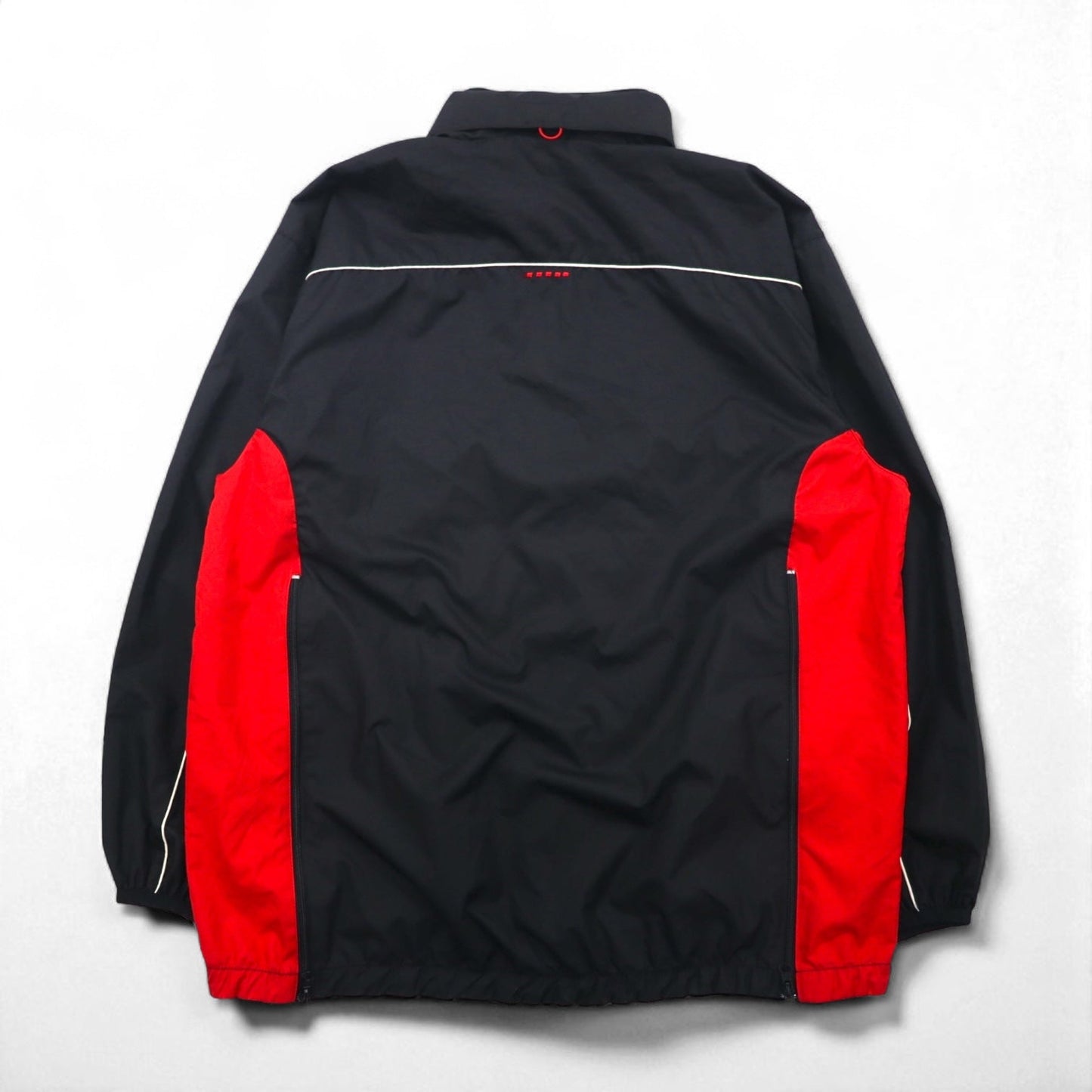 STARTER ナイロンパーカー トラックジャケット ジャージ L ブラック フード収納