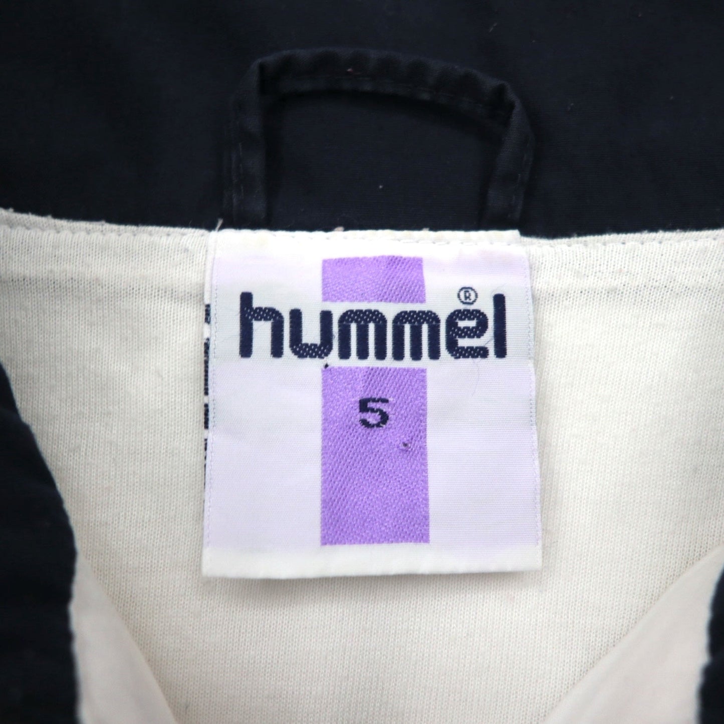 hummel 90年代 ナイロンジャケット トラック ジャージ XL ホワイト ビッグサイズ