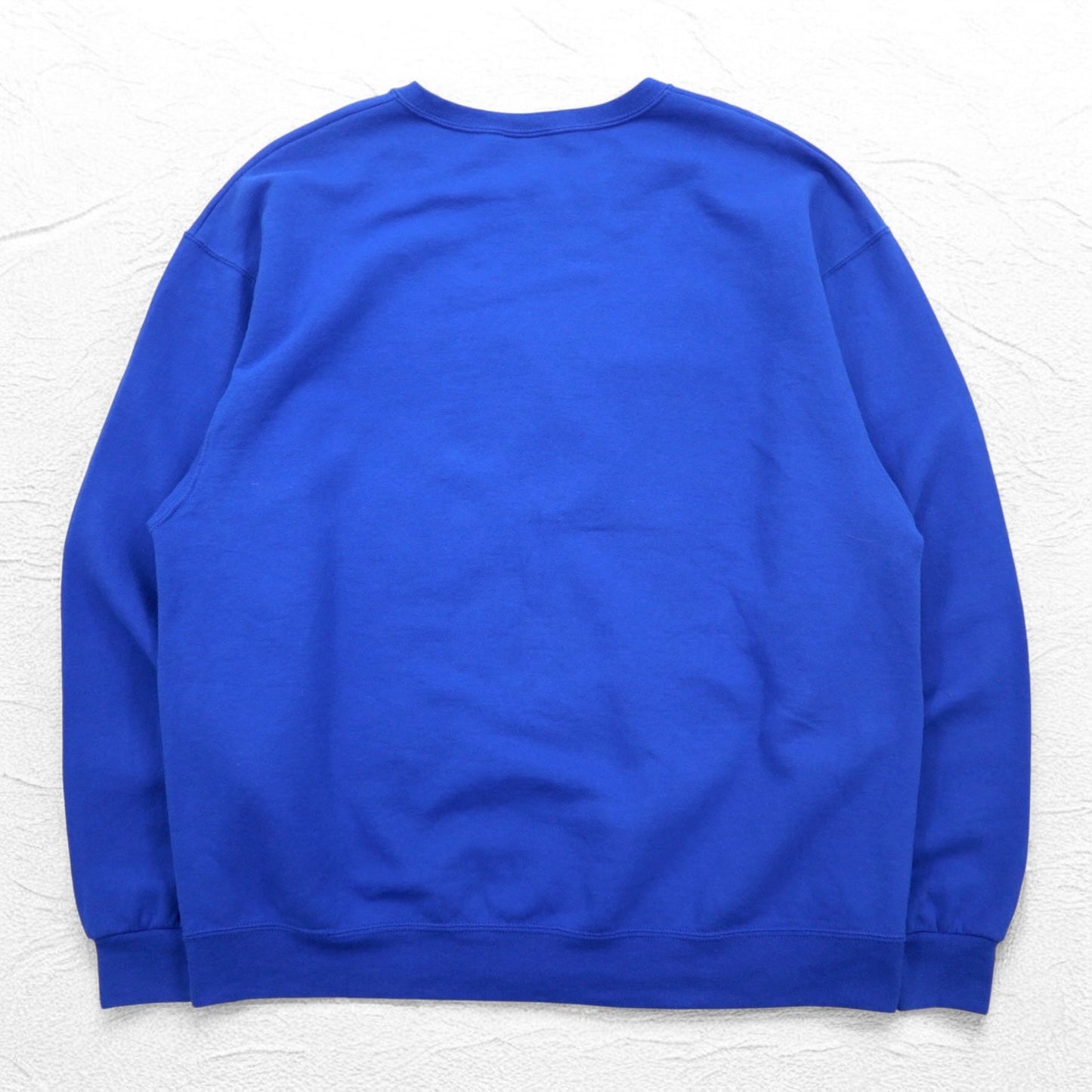JERZEES 90s College Print Sweatshirt, Size XL, Blue, Fleece-Lined, NCAA Football, Boise State Broncos, Made in Honduras