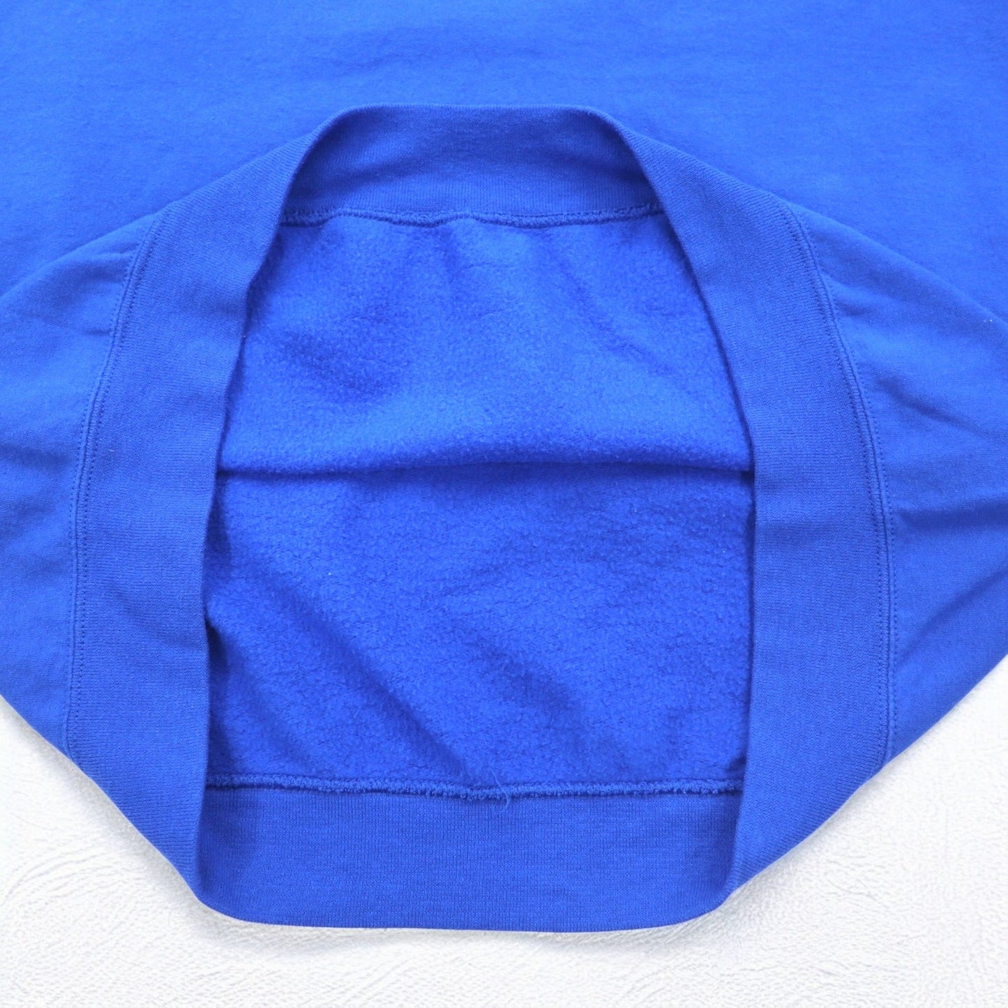JERZEES 90s College Print Sweatshirt, Size XL, Blue, Fleece-Lined, NCAA Football, Boise State Broncos, Made in Honduras