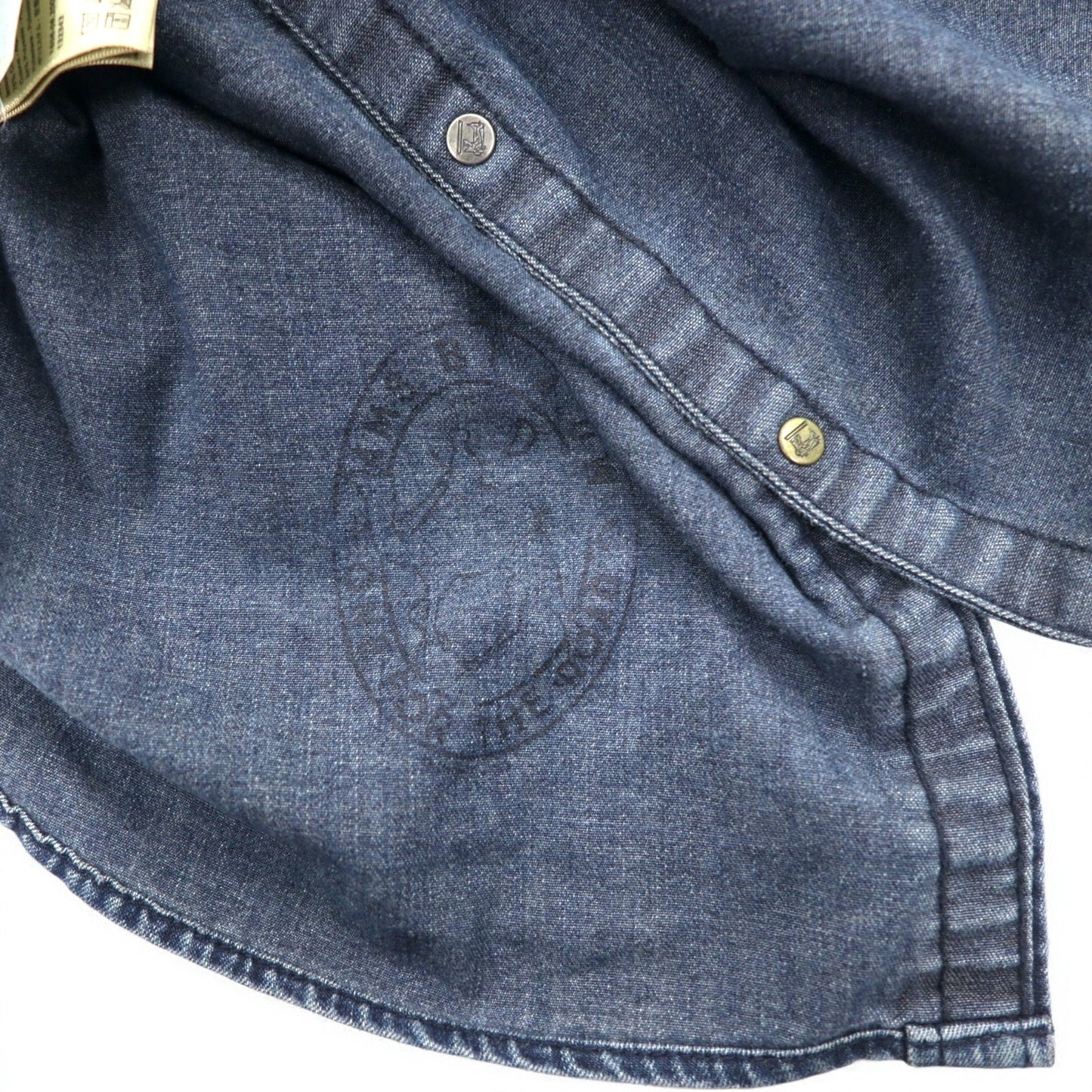 SCOTCH & SODA デニム ウエスタンシャツ S インディゴ ブルー THE ONLY WAY IS BLAUW