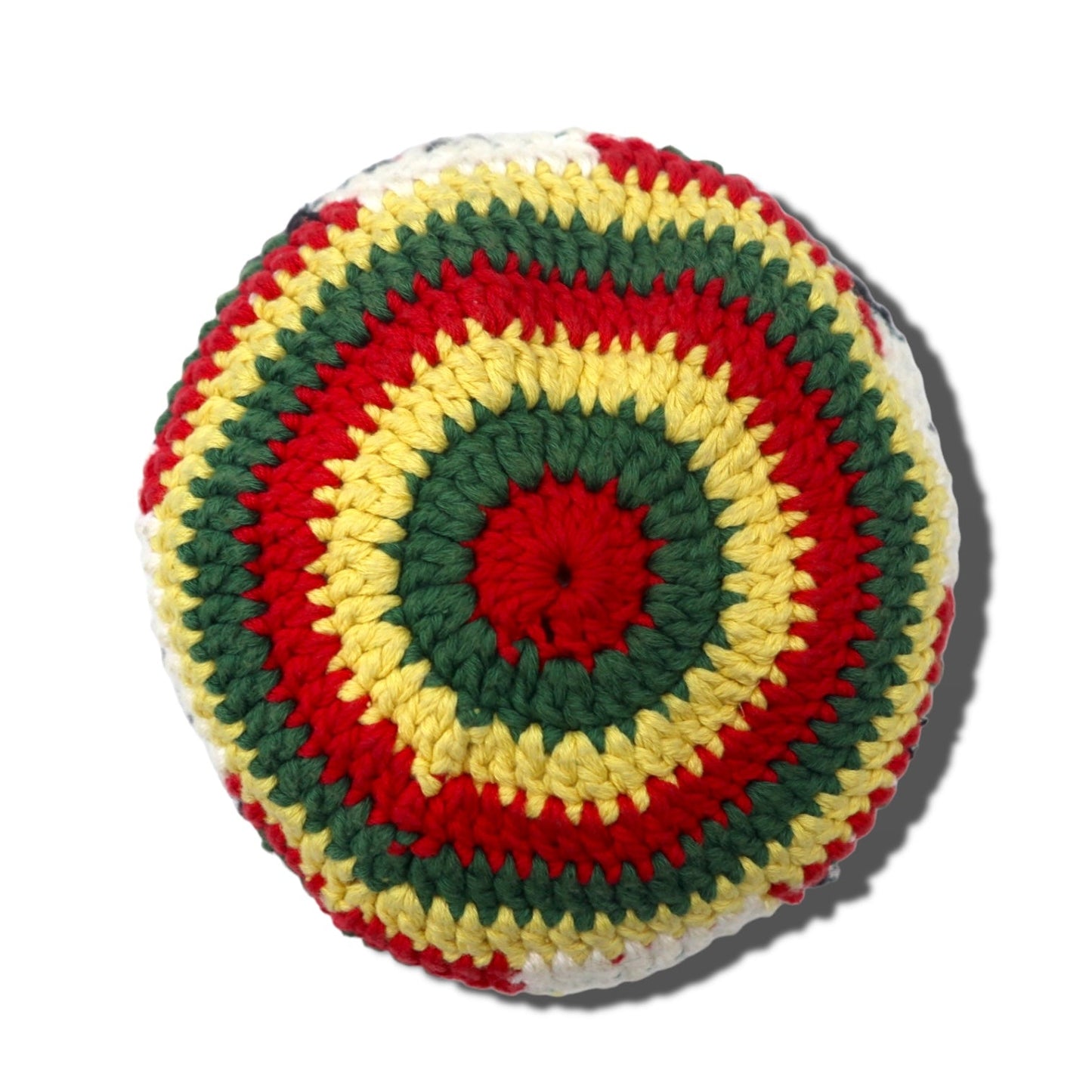 YARN Crochet Knit Hat, Free, Multicolor, Cotton, Yinyang YSNB0001