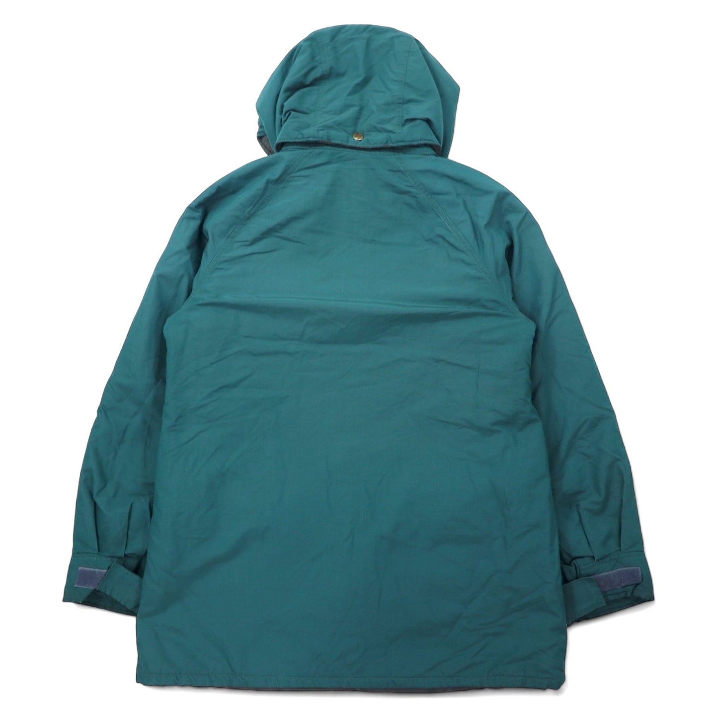 Columbia 90s Insulated Mountain Parka, Size M, Green, Polyester, Technicloth, Waterproof, Thinslate Fill, Drawcord, Detachable Hood