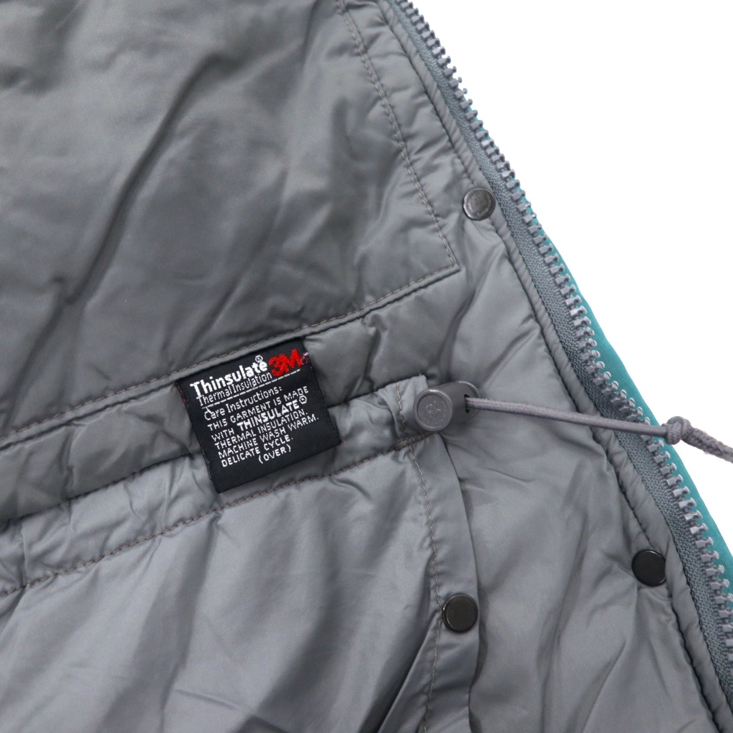 Columbia 90s Insulated Mountain Parka, Size M, Green, Polyester, Technicloth, Waterproof, Thinslate Fill, Drawcord, Detachable Hood