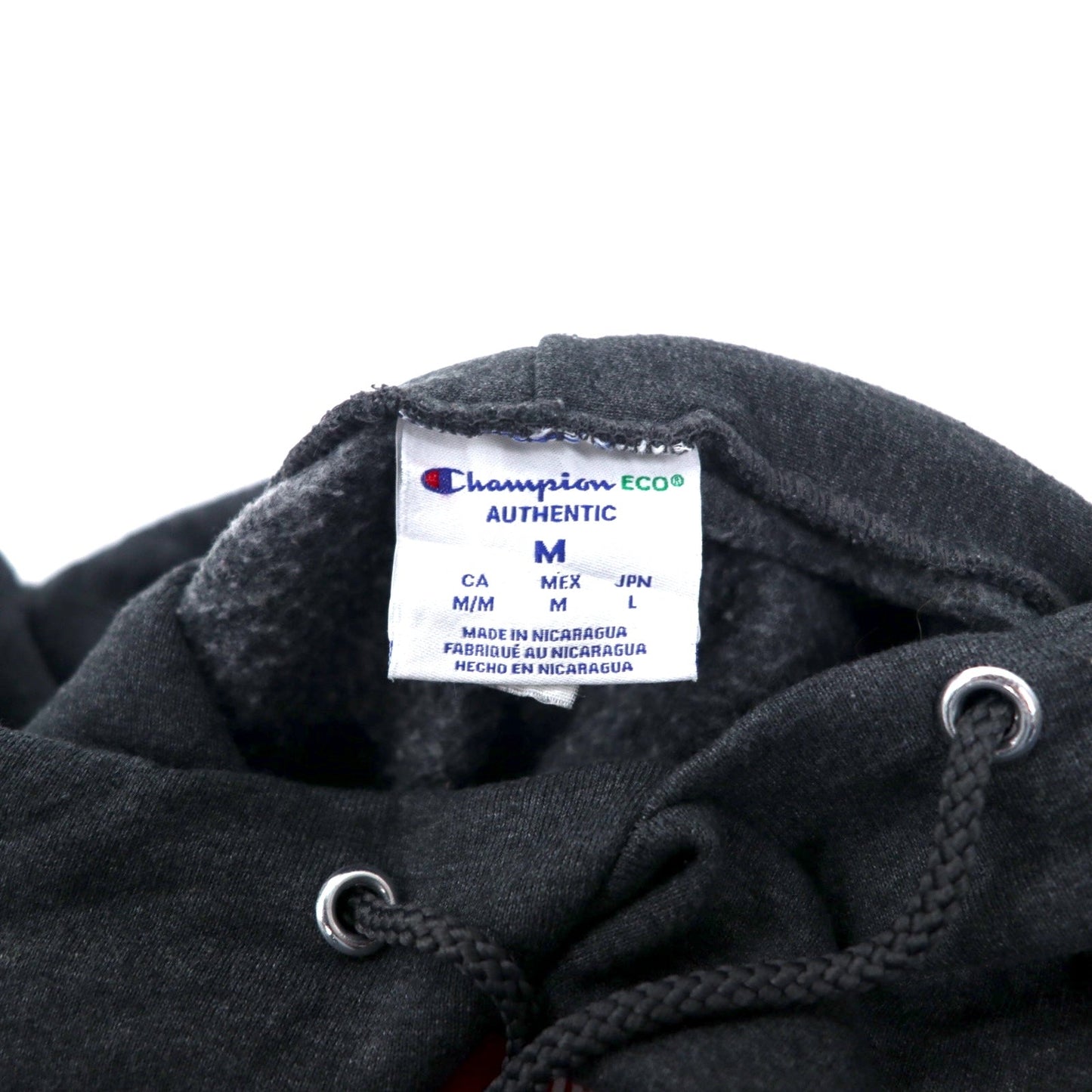 Champion ECO College Pullover Hoodie, Large, Gray, Cotton, Fleece-Lined, Stony Brook School of Social Welfare, Plus Size