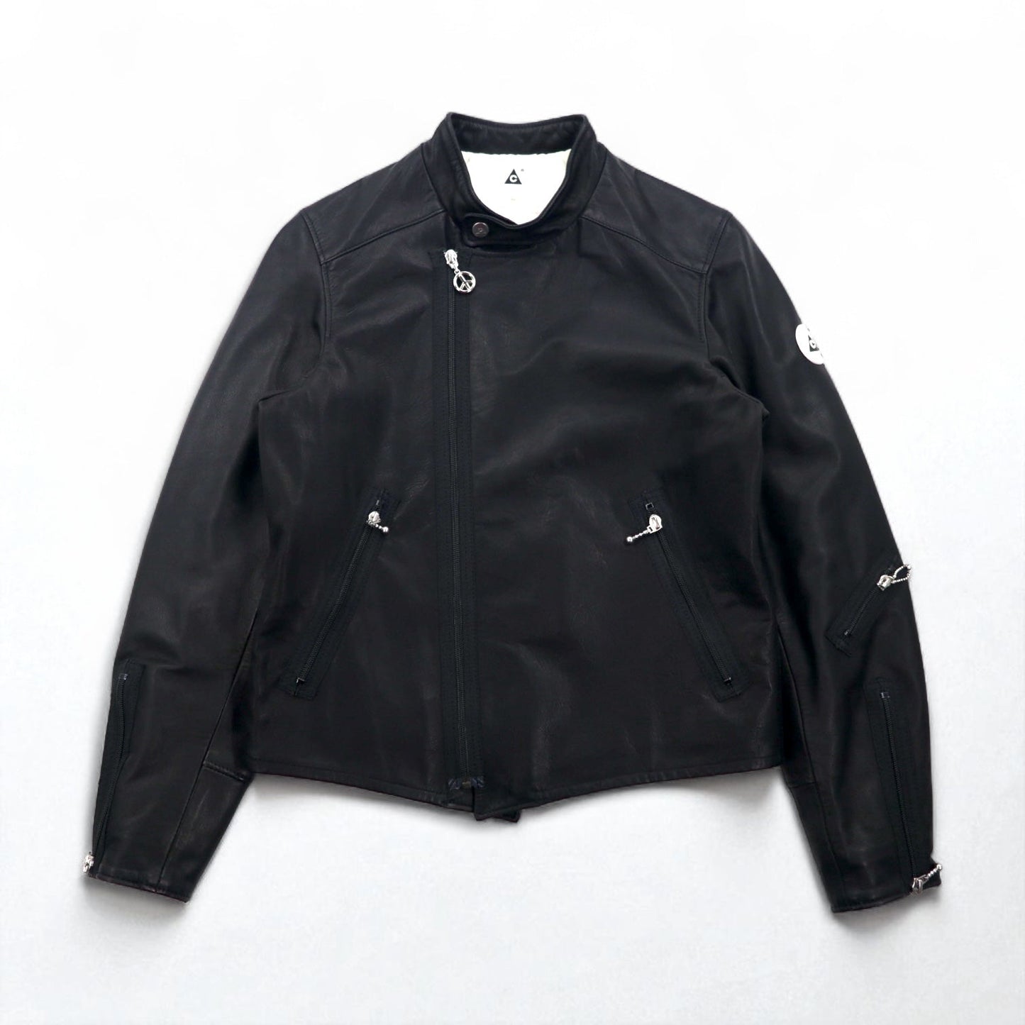 THE モンゴリアンチョップス CANDY RIDER LEATHER キャンディーライダー レザー ライダース ジャケット M ブラック カウハイド