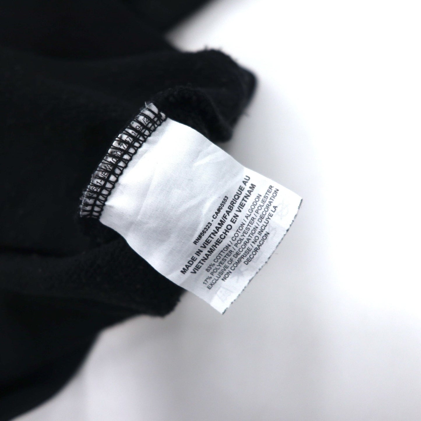 NIKE Rally Crew Sweatshirt, Black Cotton, Size XS, AJ7360-010