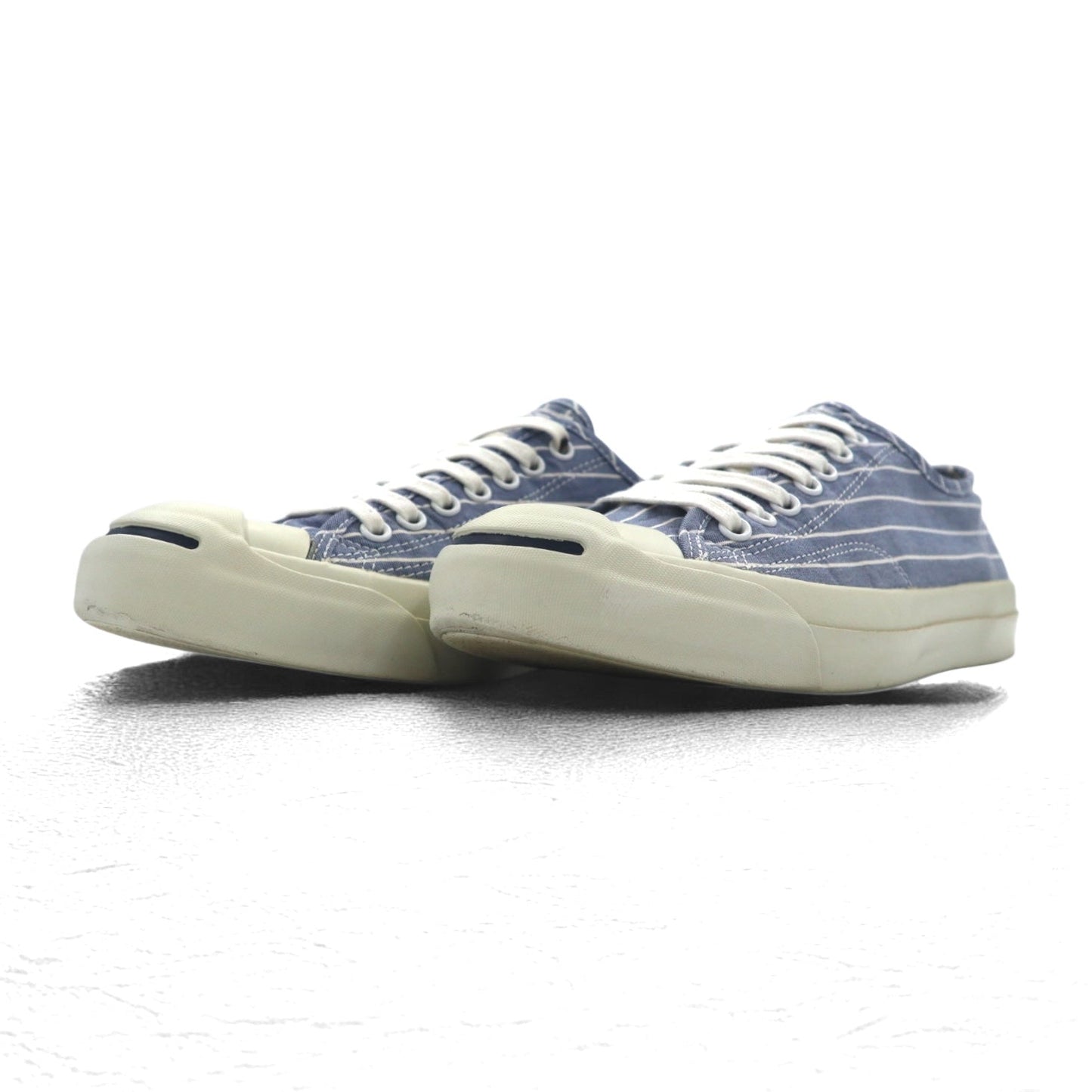 CONVERSE x PORTER Jack Purcell sneakers, size 27cm, blue stripes, 1CJ354