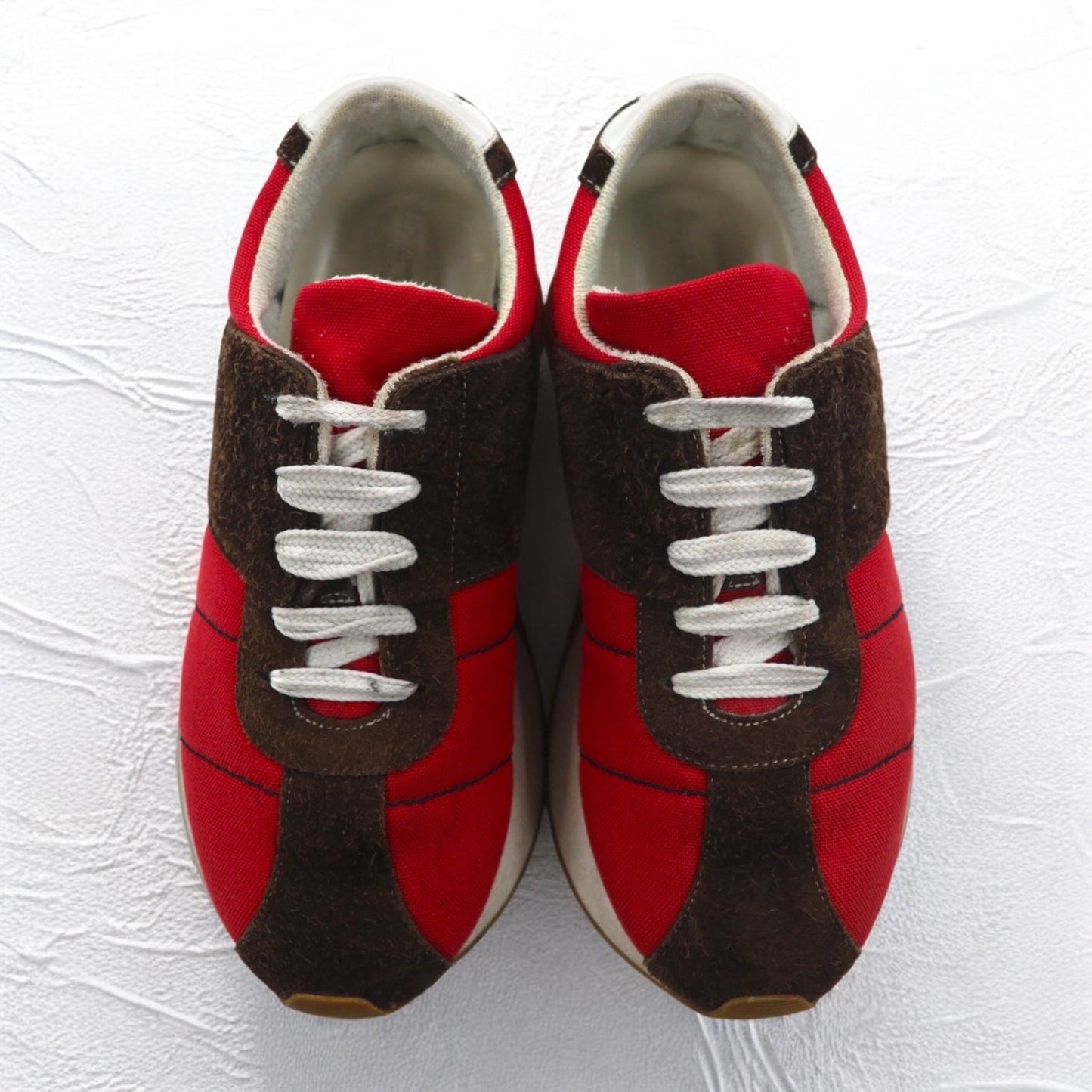 MARNI Big Foot Sneakers, Size 27cm, Red, Made in Italy