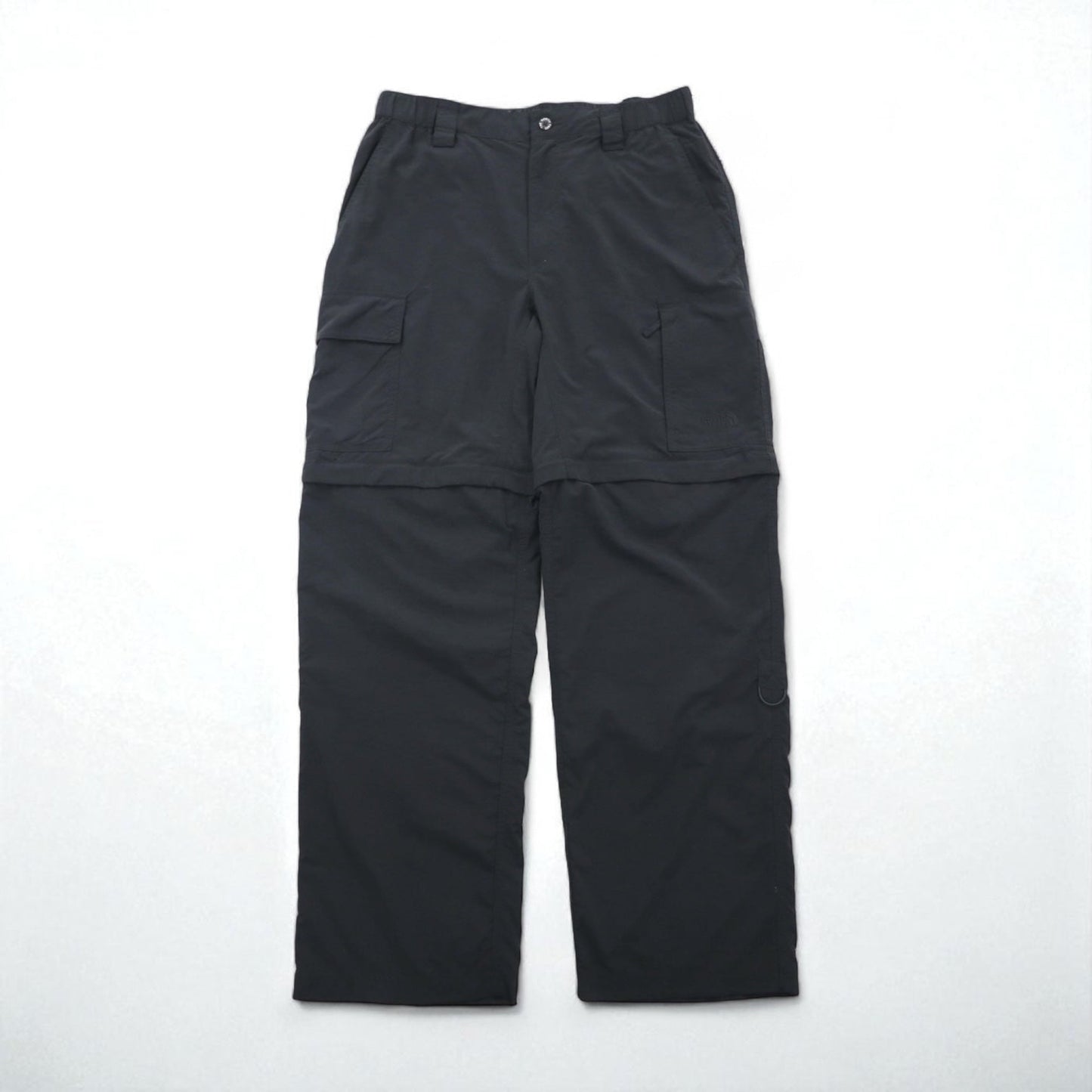 THE NORTH FACE コンバーチブル 2WAY アウトドア カーゴパンツ ショートパンツ M グレー ナイロン US規格