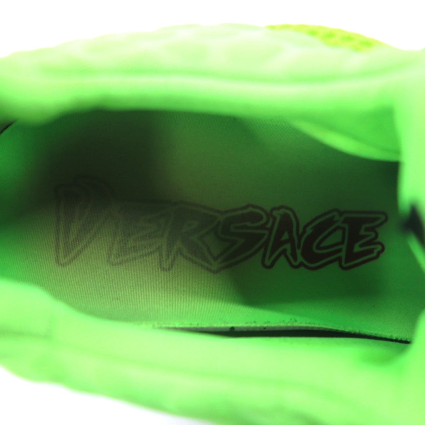 VERSACE Chain Reaction sneakers, size 29cm, made in Italy, green mesh