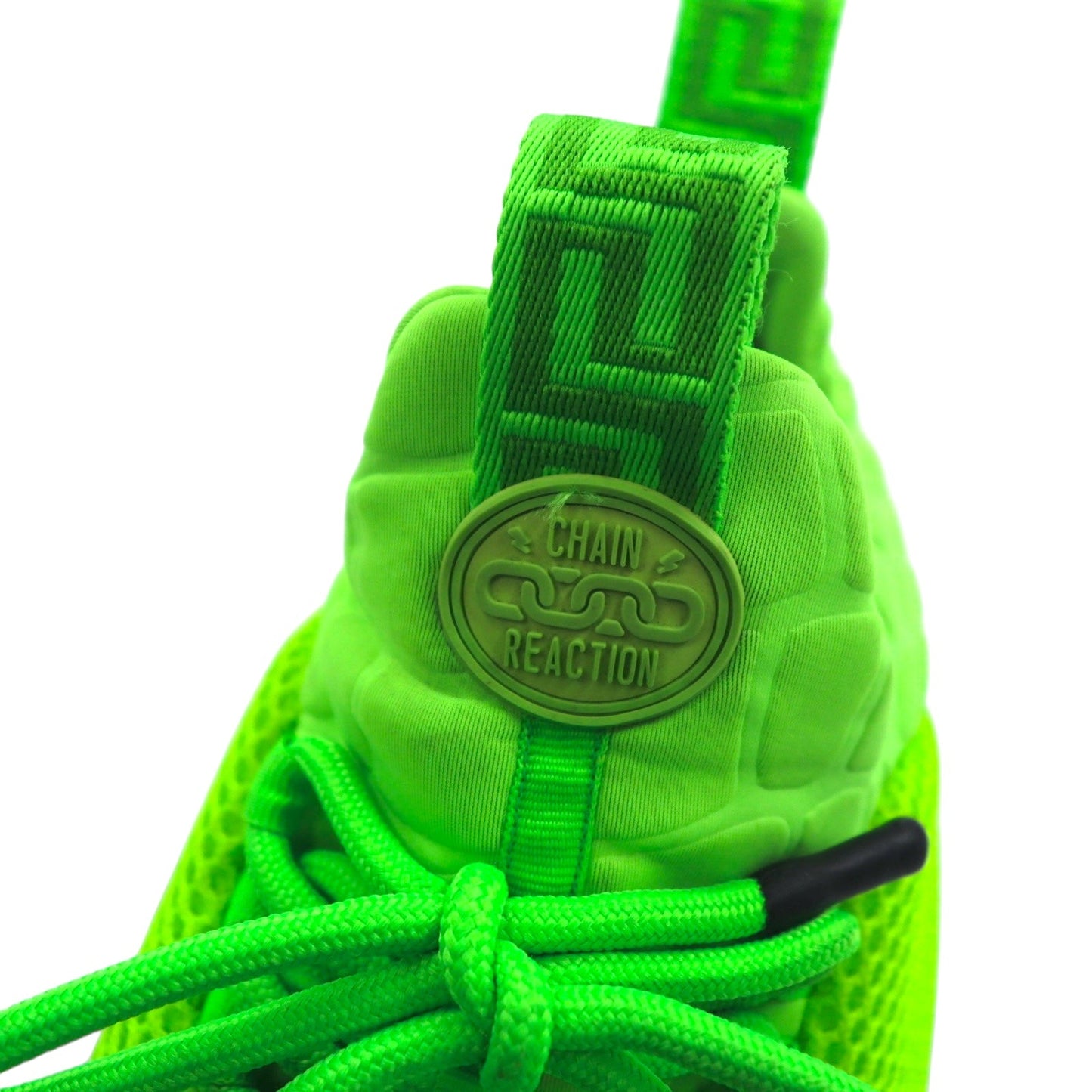 VERSACE Chain Reaction sneakers, size 29cm, made in Italy, green mesh