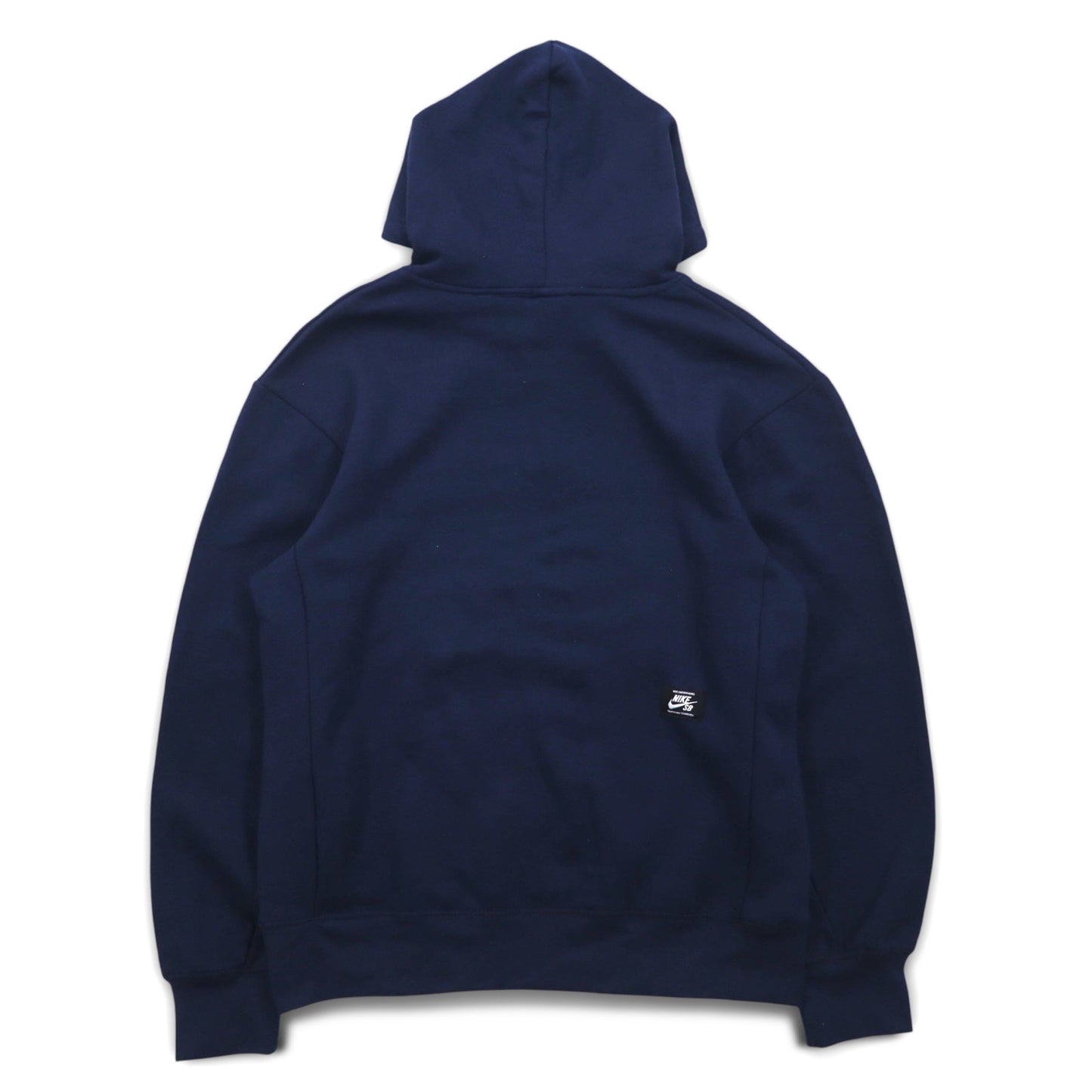 NIKE SB Icon Pullover Essential Hoodie, Size Small, Navy, AJ9733-451, Made in Pakistan