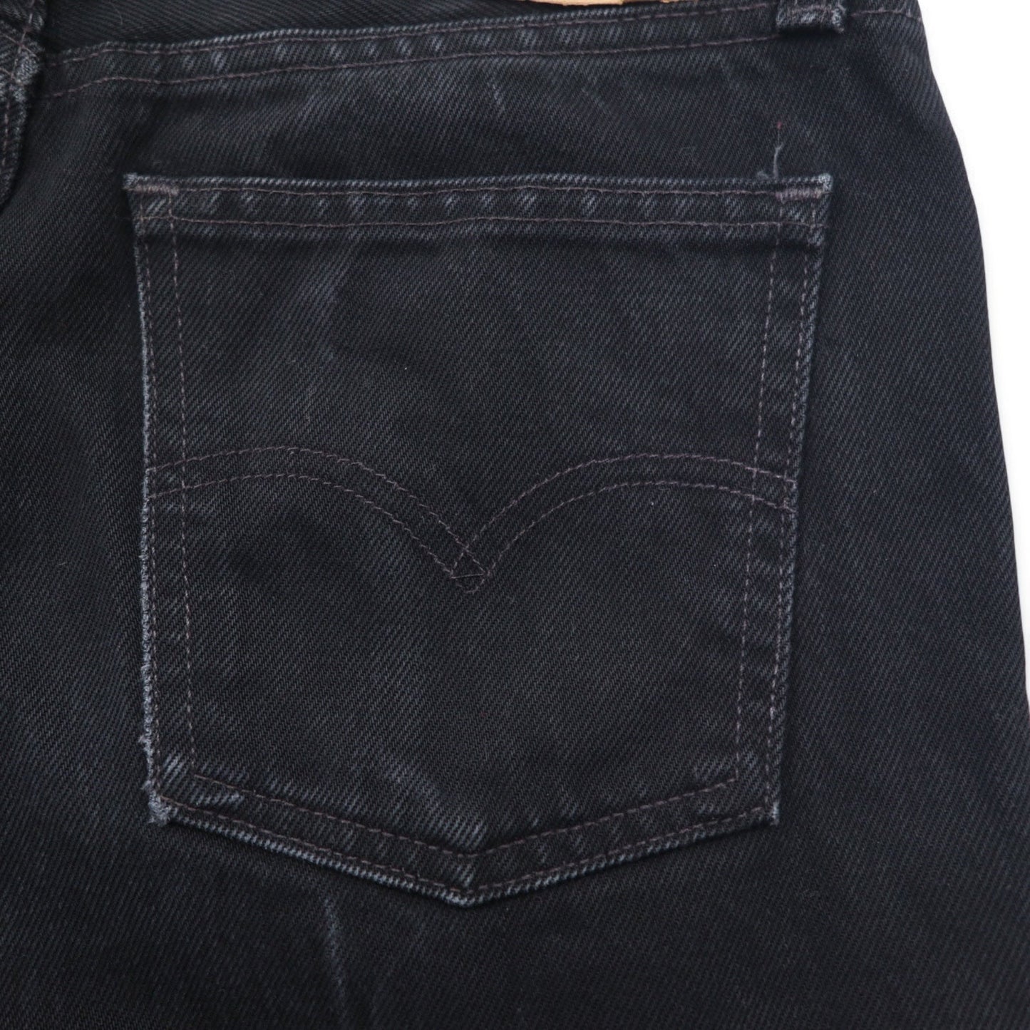 Levi's ユーロリーバイス 615 ブラック デニムパンツ M ジッパーフライ 615-0285