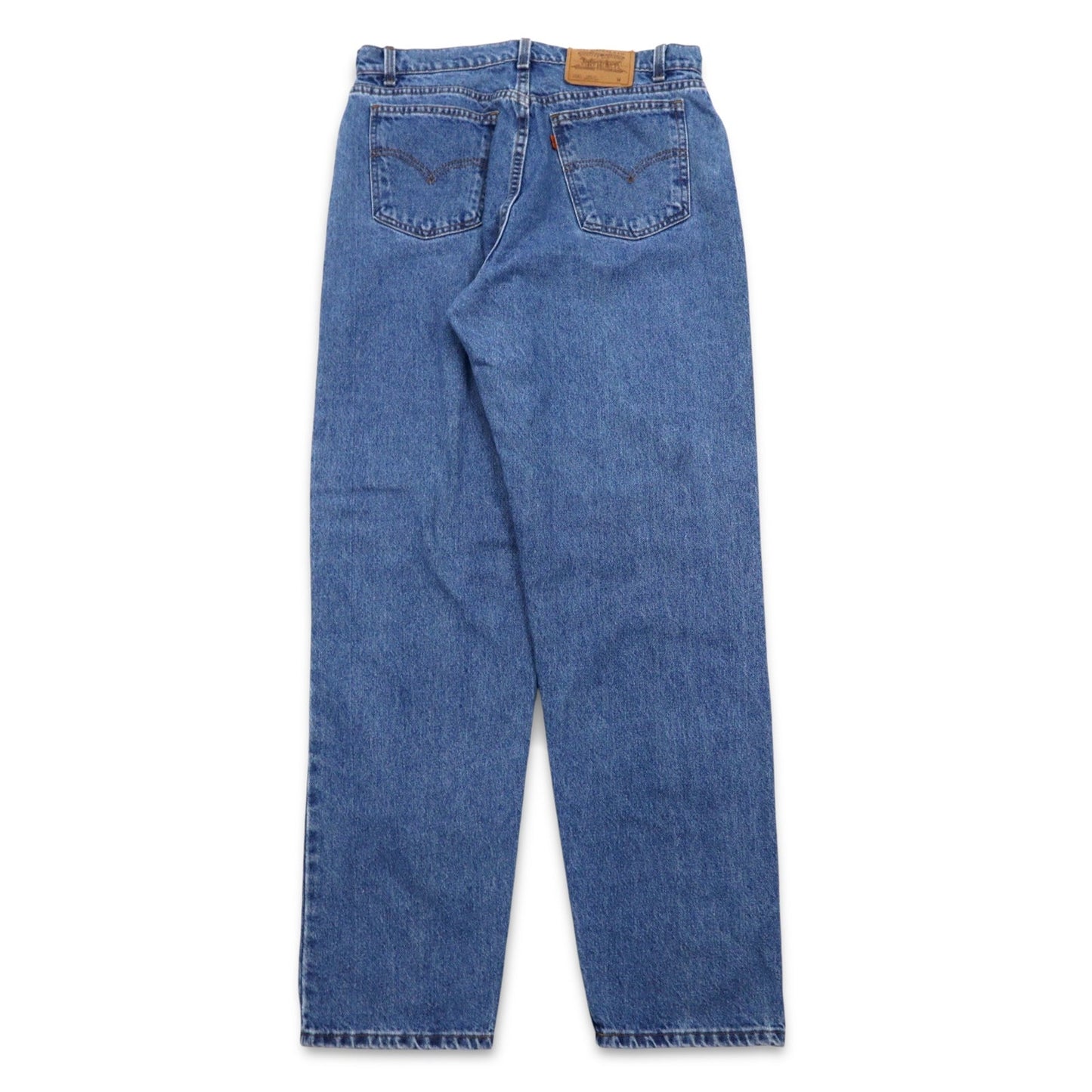Levi's 90年代 USA製 オレンジタブ ルーズフィット テーパード デニムパンツ L インディゴ ブルー LOOSE FIT STRAIGHT LEG 15961 0766