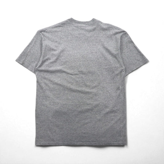 90年代 USA製 WALT DISNEY ディズニー ミッキーマウス キャラクター Tシャツ L グレー コットン 星条旗