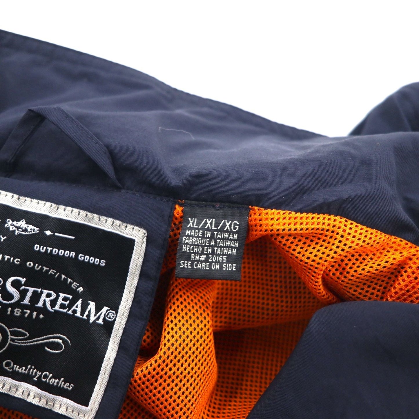 FIELD & STREAM Convertible 2-Way Mountain Parka Vest, XL, Navy, Mesh Liner, Retractable Hood, HUMMER
