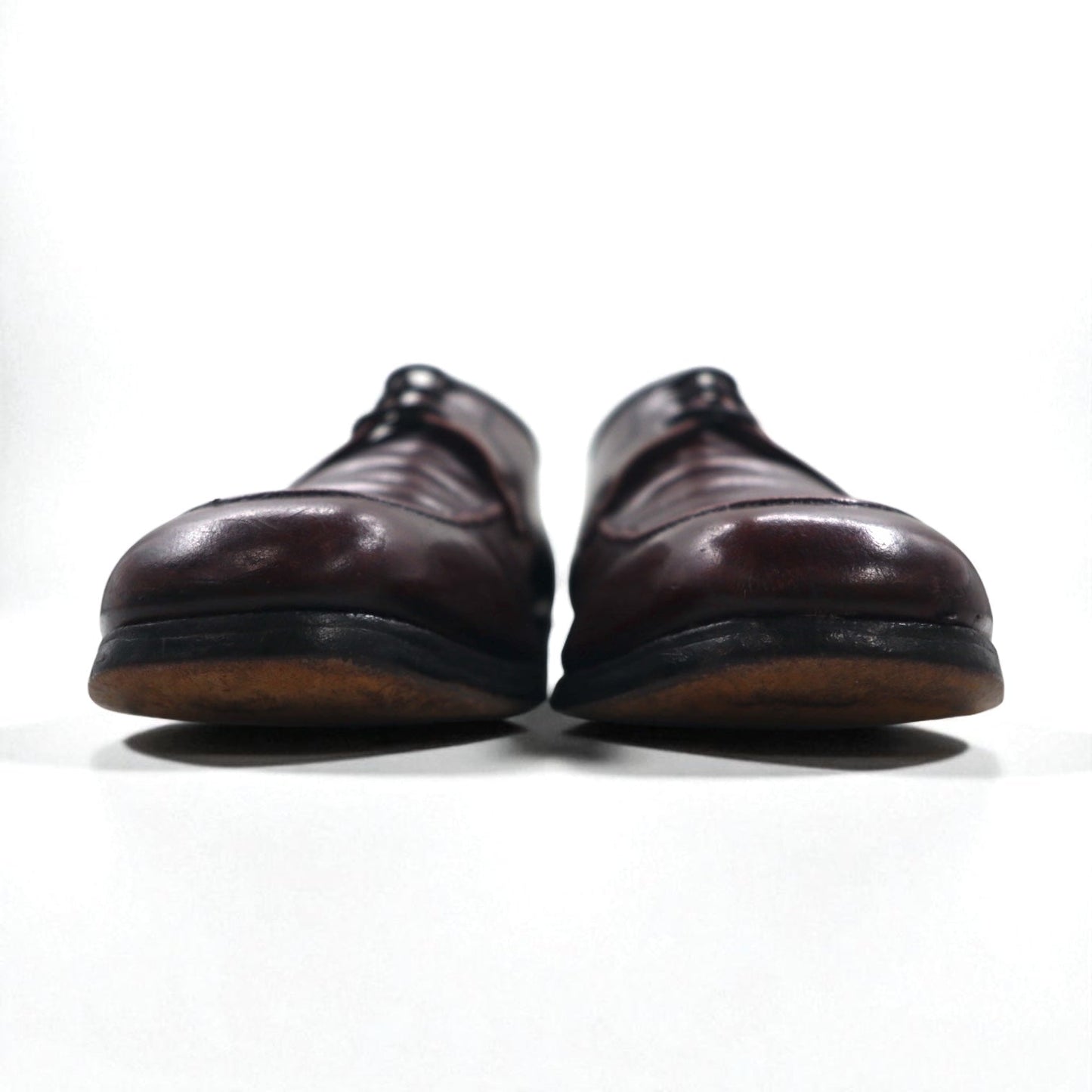 Wright 80年代 Breather Uチップ ドレスシューズ 28.5cm ボルドー レザー ULTRAソール