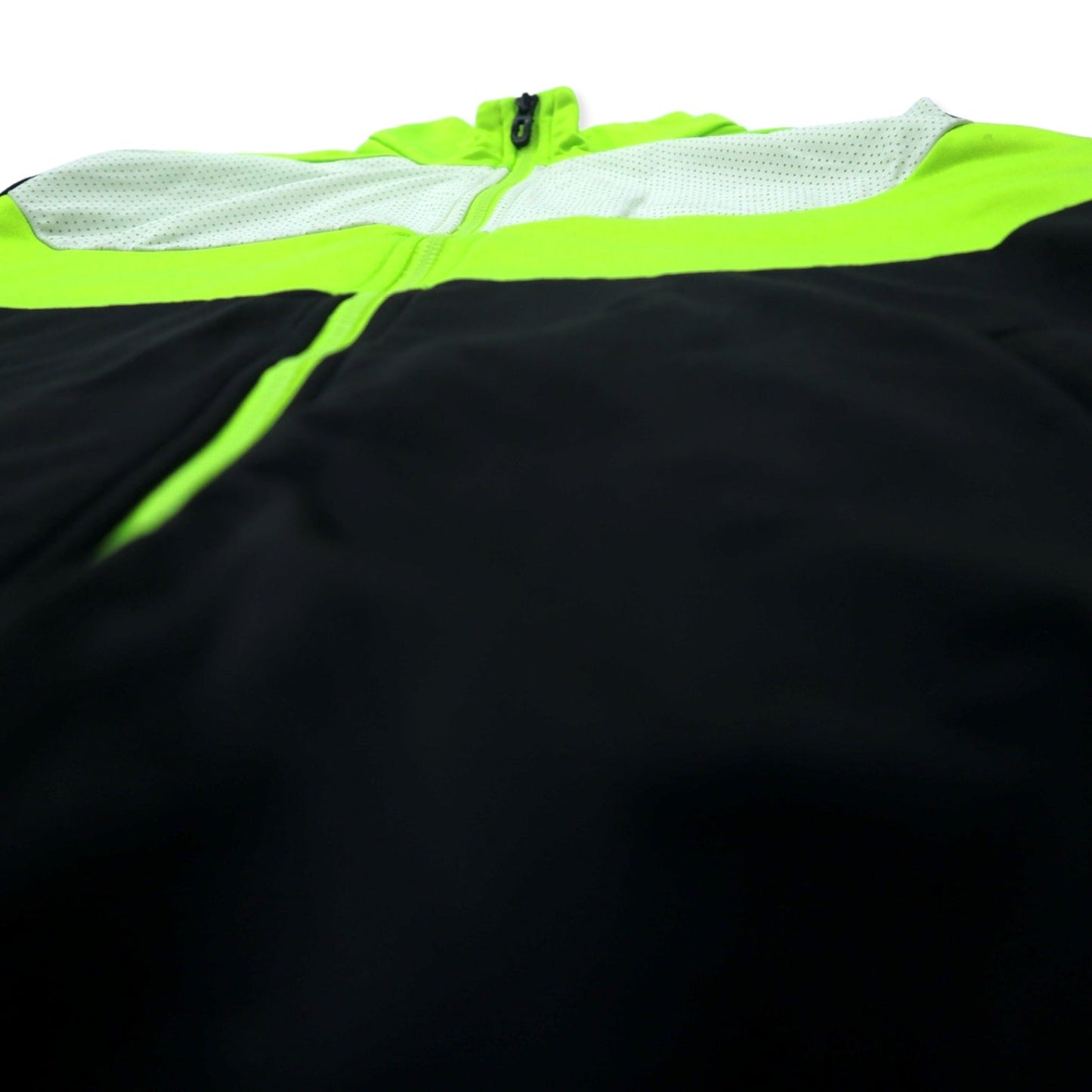 adidas Track Jacket, Size L, Green/Black Polyester with 3-Stripes