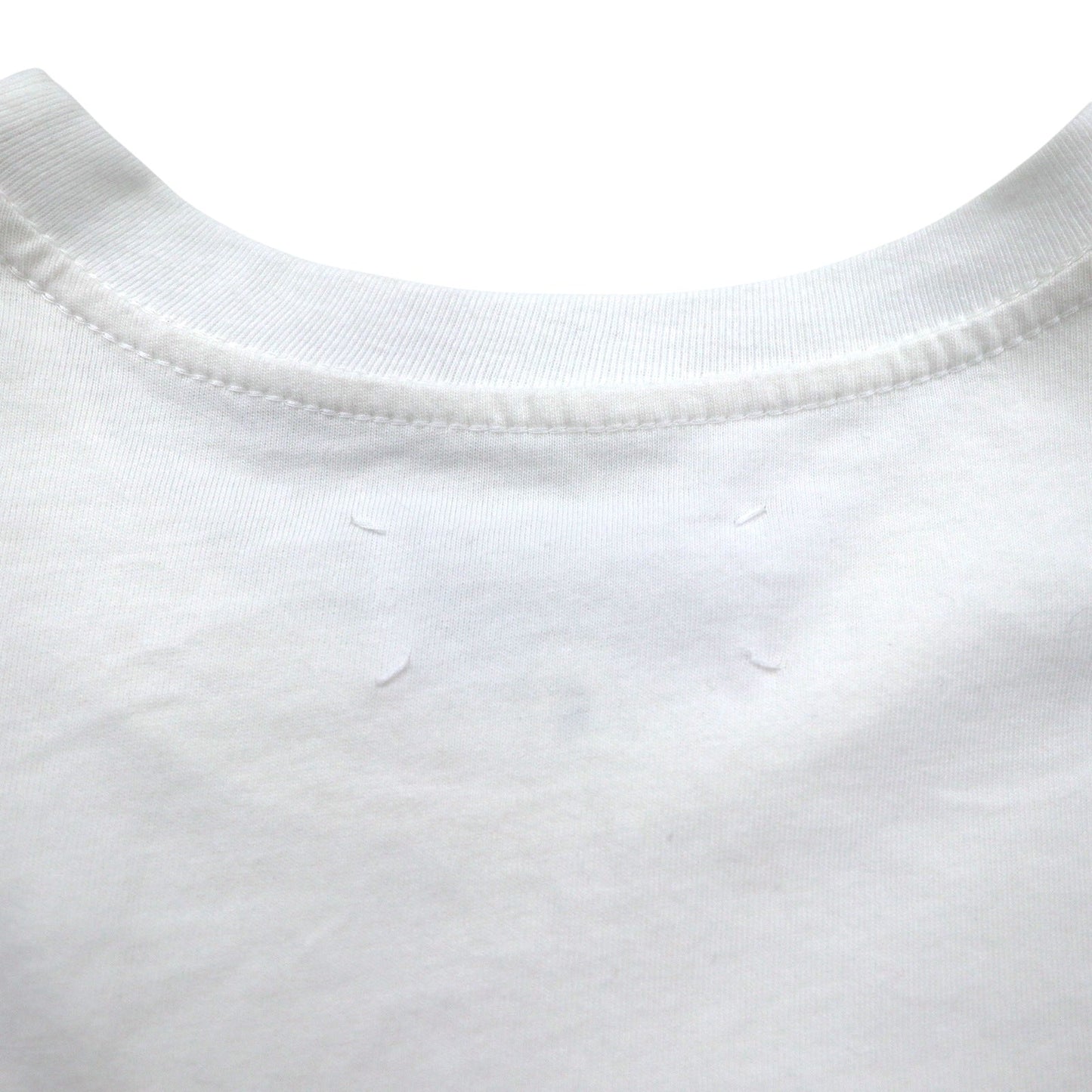 Maison Margiela Line 1 Graphic Print T-Shirt, XL, White Cotton, Made in Italy