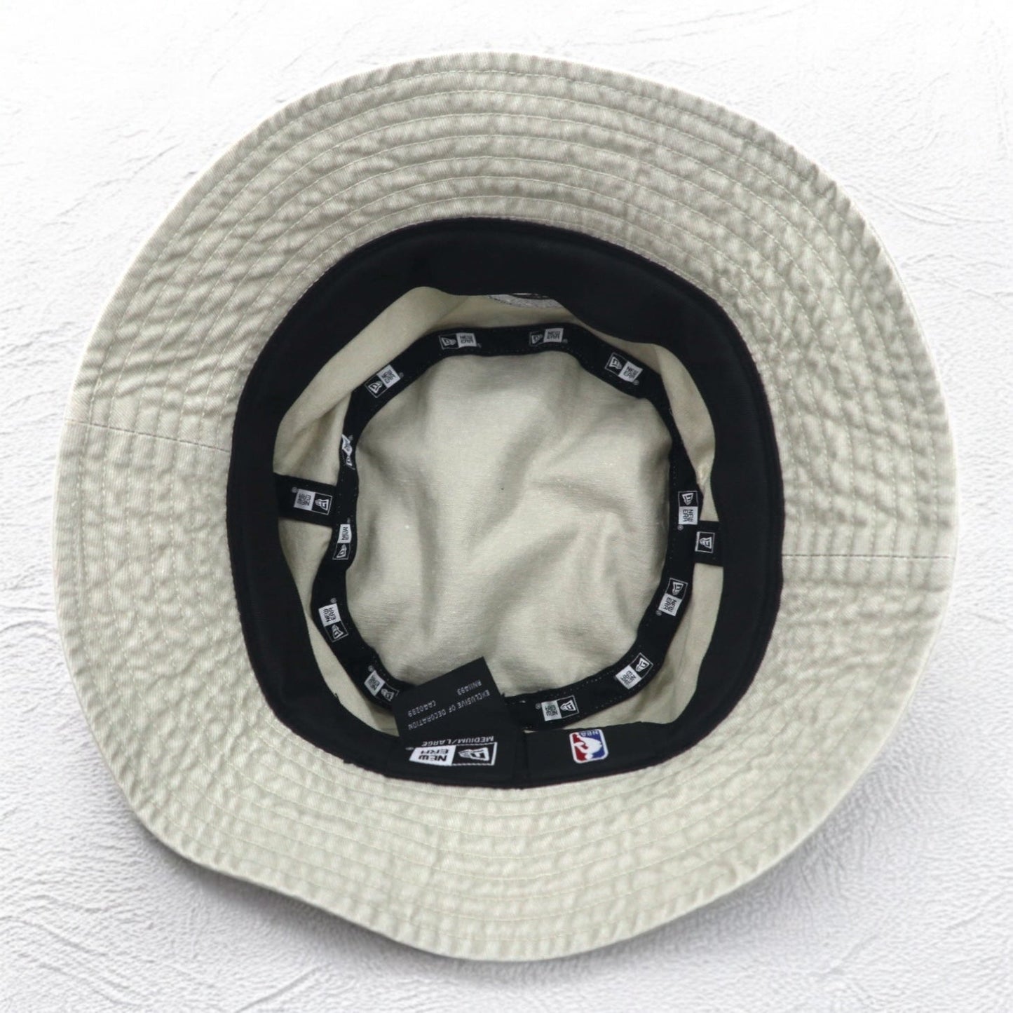 NEW ERA バケットハット M/L ベージュ NBA BROOKLYN NETS ブルックリン・ネッツ