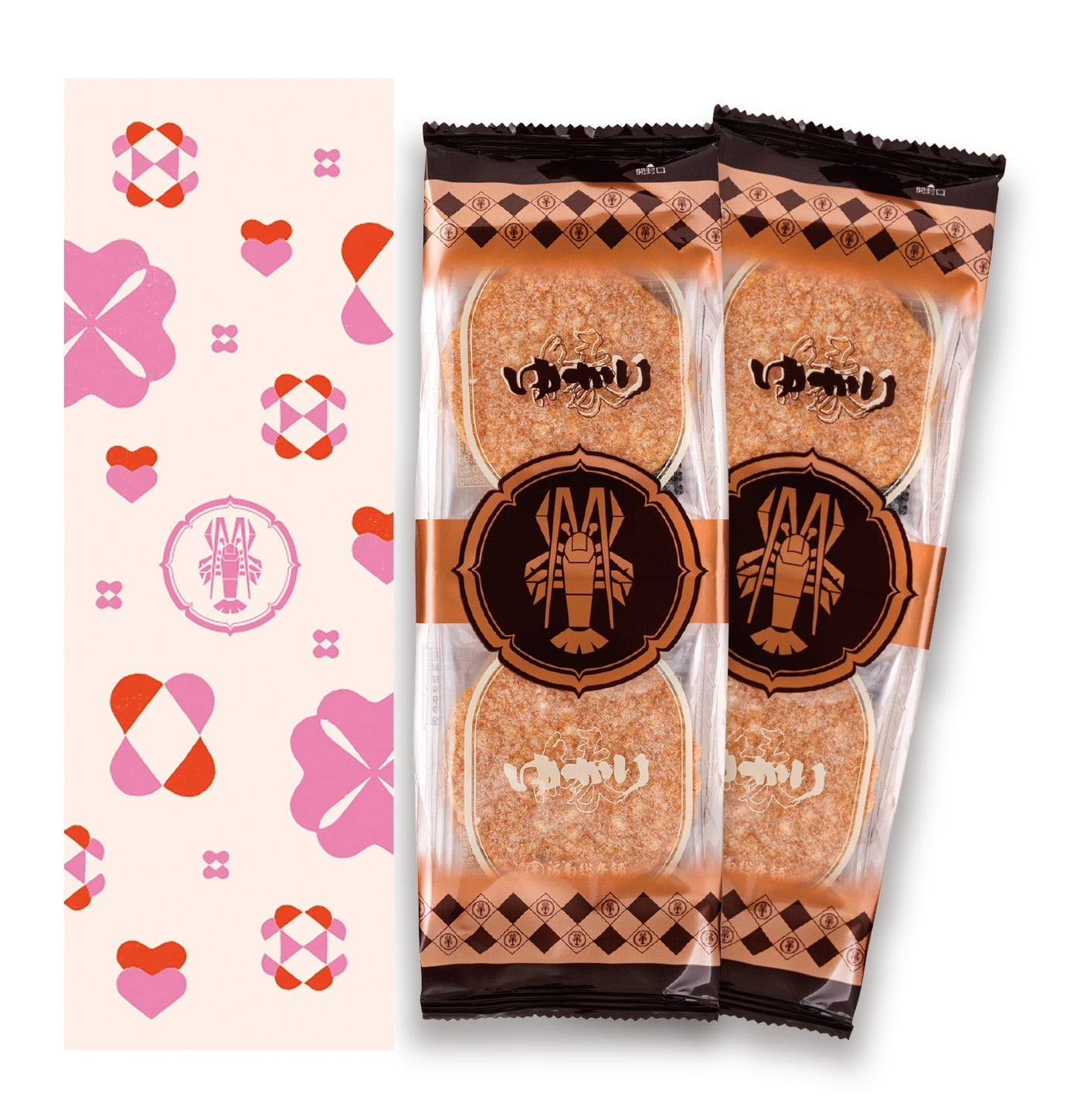 Somoto Sakakaku Shrimp Senbei Box [Limited to Lover's Festival] 16 pieces