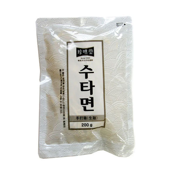 【珍味党】手打 ジャジャン麺（麺のみ） 180g  韓国風もちもち麺