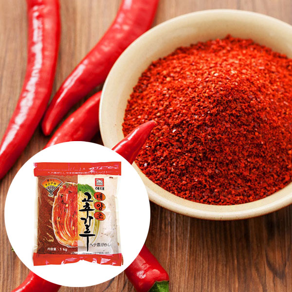 【ヘテ】唐辛子粉1kg（キムチ用）