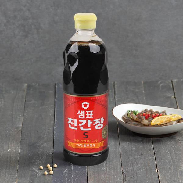 【泉標】韓国伝統ジン醤油  1.7L 熟成醤油調味料