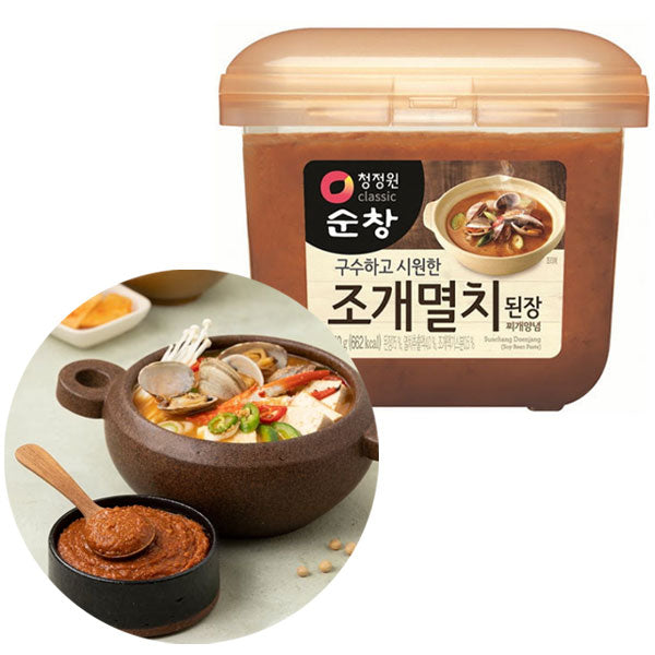 【スンチャン】あさりイワシ入り チゲ専用テンジャン（味噌）450g