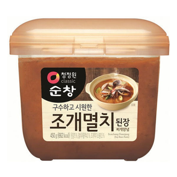 【スンチャン】あさりイワシ入り チゲ専用テンジャン（味噌）450g