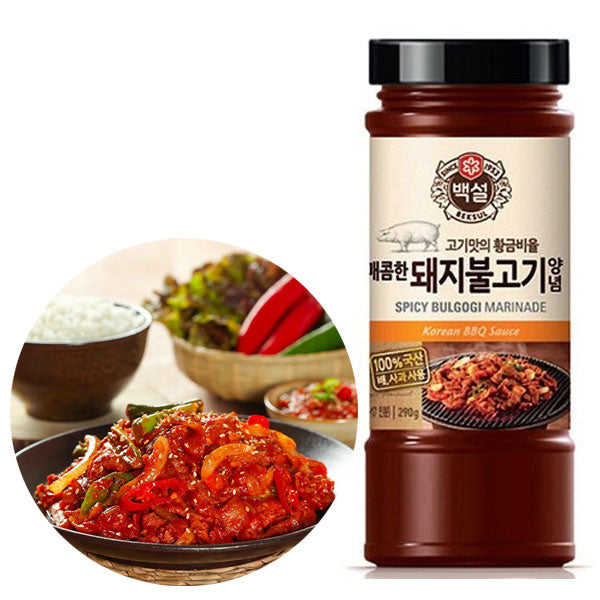 【白雪】韓国風豚プルコギタレ 辛口 本格焼肉用調味料