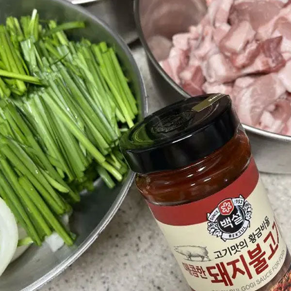 【白雪】韓国風豚プルコギタレ 辛口 本格焼肉用調味料
