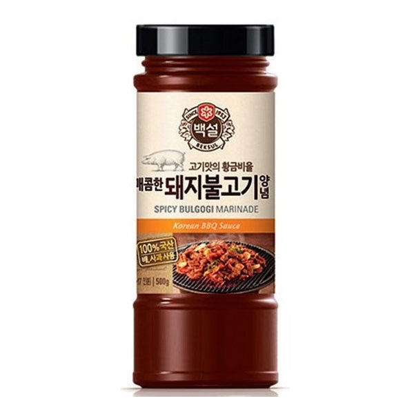 【白雪】韓国風豚プルコギタレ 辛口 本格焼肉用調味料