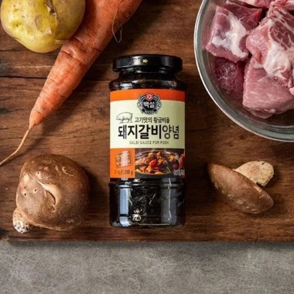 【白雪】韓国風豚カルビのたれ 500g 焼肉用調味料