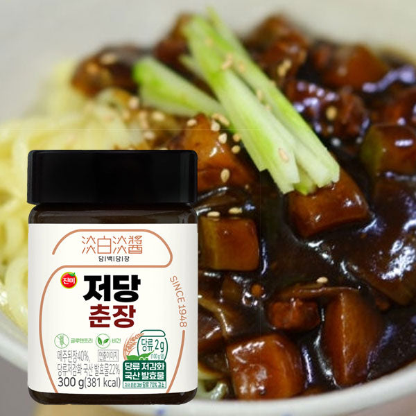 【眞味】低糖 チュンジャン 300g ジャージャー麺ソース 韓国調味料