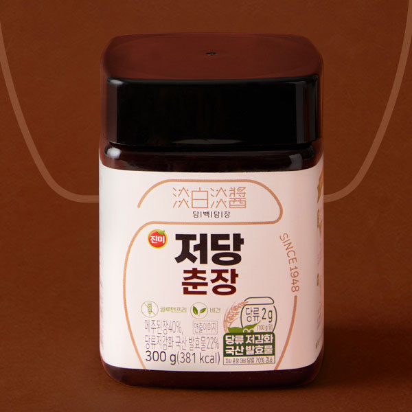 【眞味】低糖 チュンジャン 300g ジャージャー麺ソース 韓国調味料