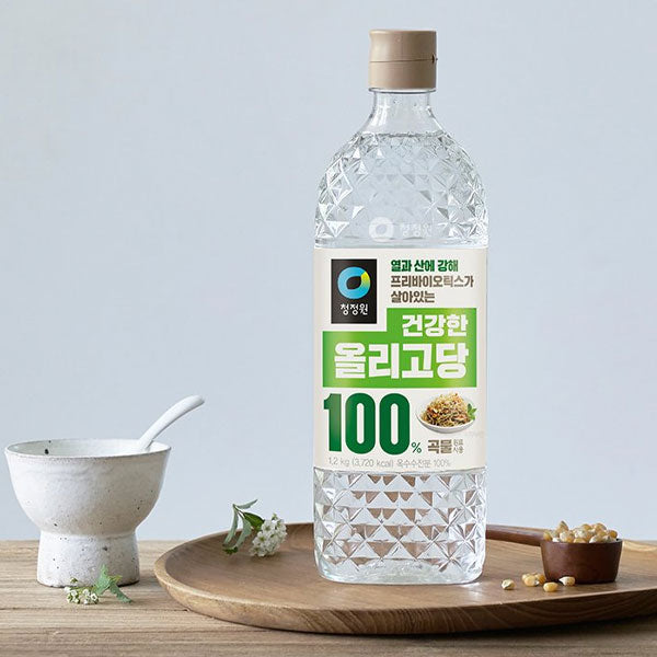 【清浄園】韓国伝統オリゴ糖 100% 1.2kg 健康的な甘味料
