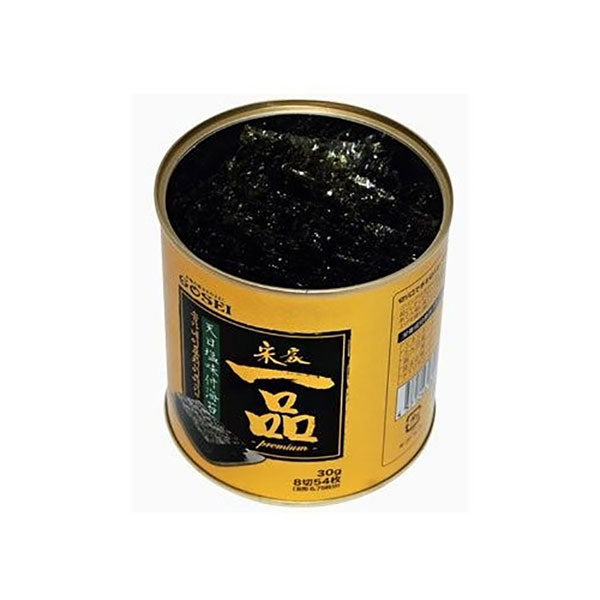 【宋家】一品のり缶 韓国海苔 パリパリ食感 30g (8切54枚)