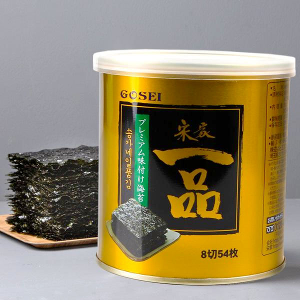 【宋家】一品のり缶 韓国海苔 パリパリ食感 30g (8切54枚)