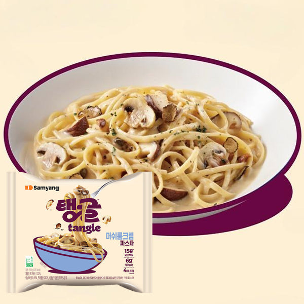 【三養】テングル マッシュルームクリーム パスタ クリームラーメン 韓国ラーメン