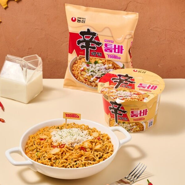 【農心】辛ラーメン トゥーンバ カップ麺 113g ピリ辛クリームパスタ