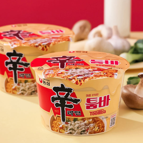 【農心】辛ラーメン トゥーンバ カップ麺 113g ピリ辛クリームパスタ
