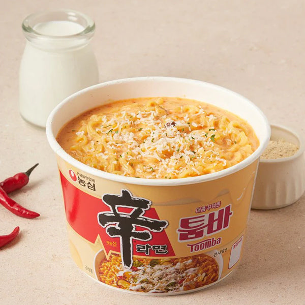 【農心】辛ラーメン トゥーンバ カップ麺 113g ピリ辛クリームパスタ