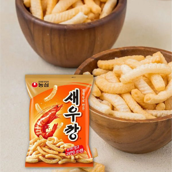 【農心】セウカン 90g エビセン 旨辛 スナック 韓国お菓子