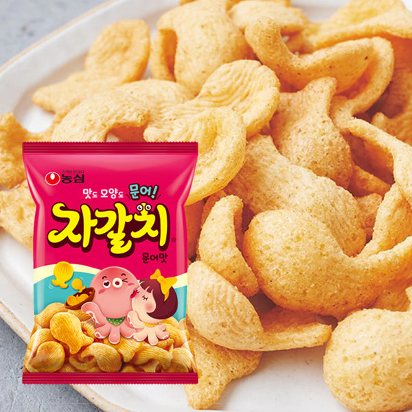 【農心】チャガルチ 90g タコ味 スナック 海鮮 韓国お菓子