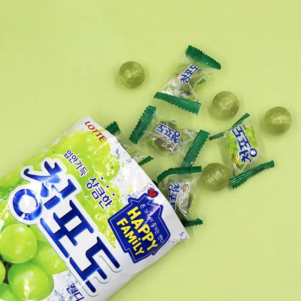 【ロッテ】チョンポド キャンディー 青ぶどう味 韓国キャンディ