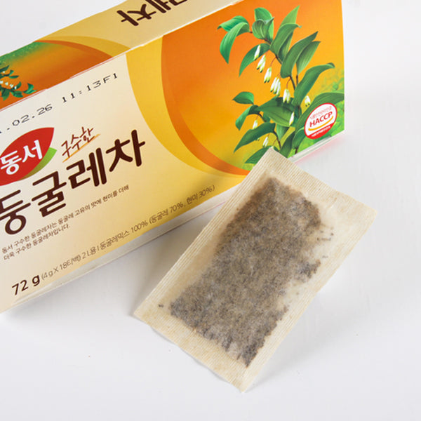 【東西】ドゥングレ茶（アマドコロ茶）ティーバッグ18包 香ばしい韓国伝統茶 カフェインゼロ
