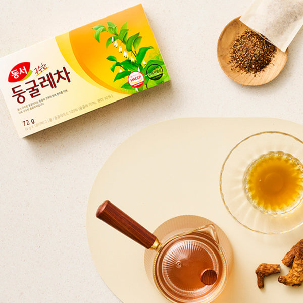 【東西】ドゥングレ茶（アマドコロ茶）ティーバッグ18包 香ばしい韓国伝統茶 カフェインゼロ