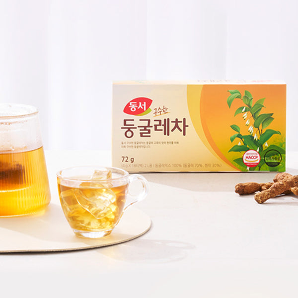 【東西】ドゥングレ茶（アマドコロ茶）ティーバッグ18包 香ばしい韓国伝統茶 カフェインゼロ